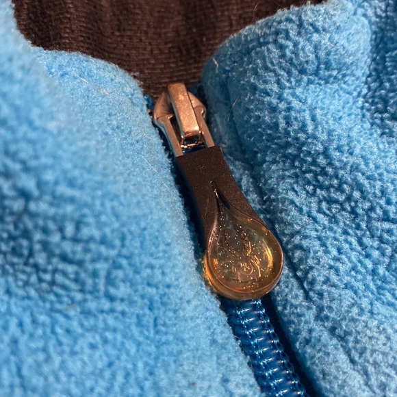 Spyder light blue fleece jacket. Youth size S/P. - Picture 2 of 8